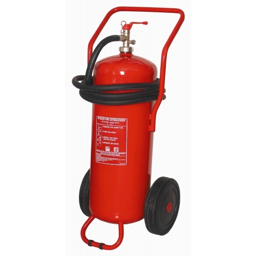 Τροχήλατοι πυροσβεστήρες ξηράς κόνεως 